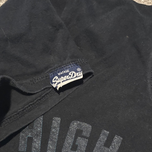 Superdry Men's Dark Tee with Graphic Print - Picture 4 of 5